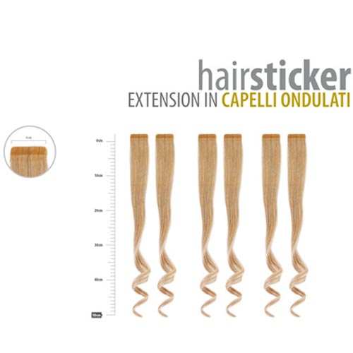 HAIRSTICKER: RAZŠIRITEV V VALOVITI LASJE - DIBIASE HAIR